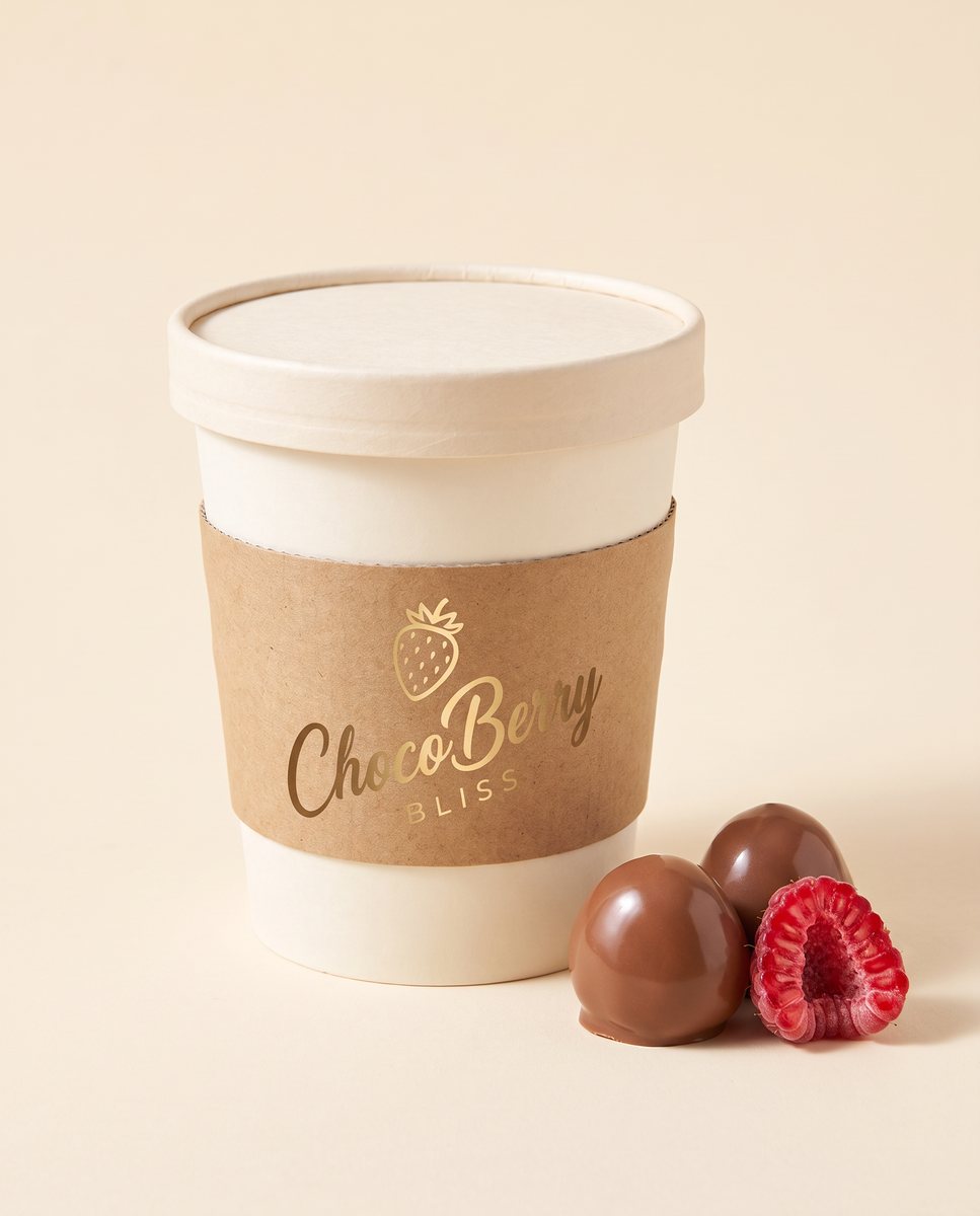 Milk Chocolate cup, closed