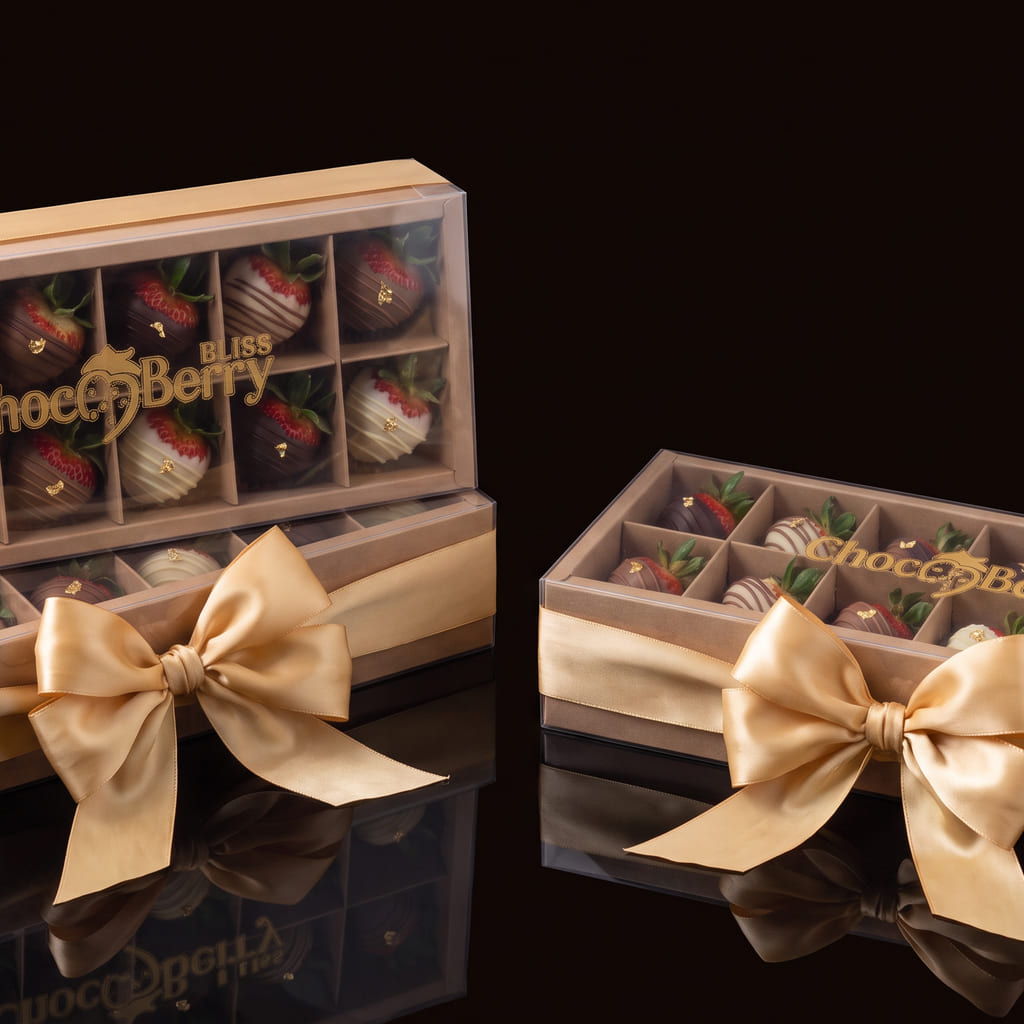 The Statement: 36 berries · three boxes of twelve