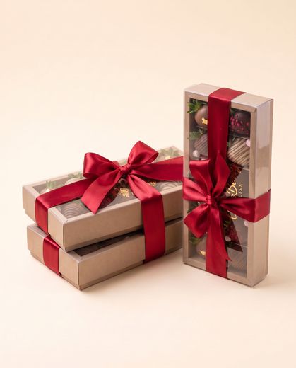 36 dates chocolate-dipped Medjool dates in a box