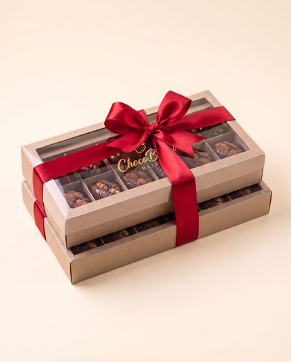 24 dates chocolate-dipped Medjool dates in a box